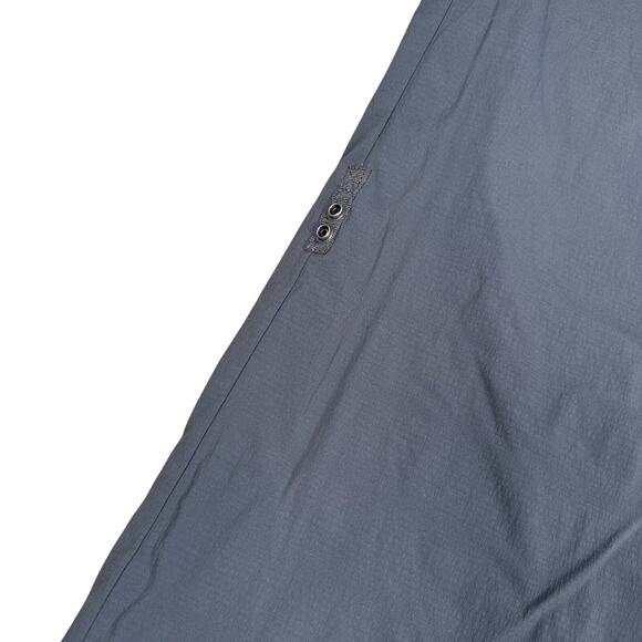 Prana Sage Convertible Pants Women’s 14 Gray Nylon Multi Pockets Hiking Outdoor - Picture 4 of 10